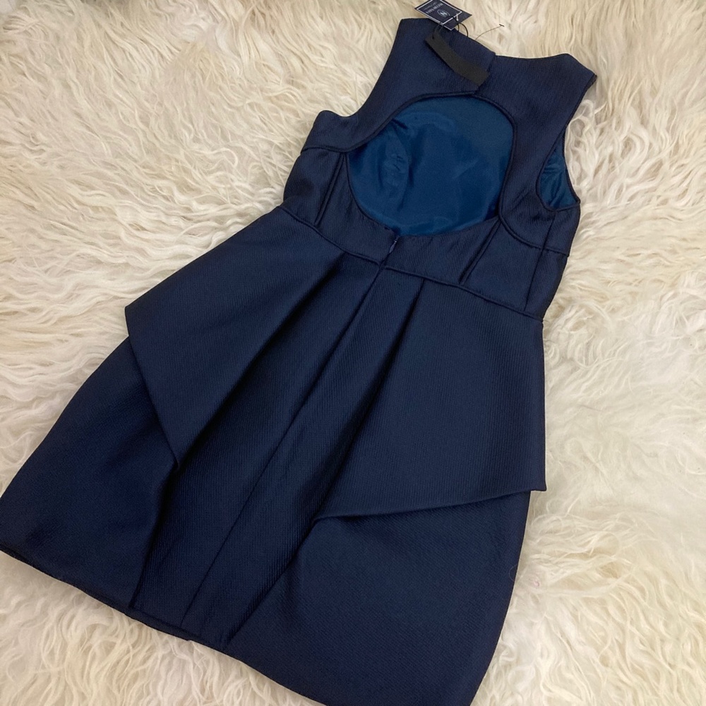 TIBI Simona Crew Neck Mini Dress - Picture 11 of 14